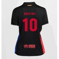 Barcelona Ansu Fati #10 Replica Away Shirt Ladies 2024-25 Short Sleeve